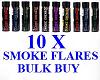 10 X 90 Second smoke flares ( bulk buy )
